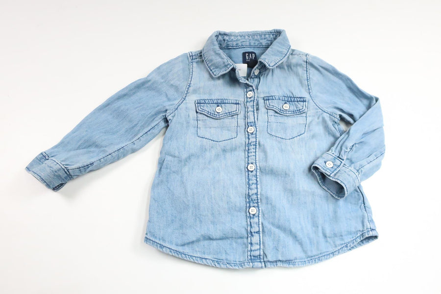 Skjorte fra GAP - Størrelse 80/86 - Denim
