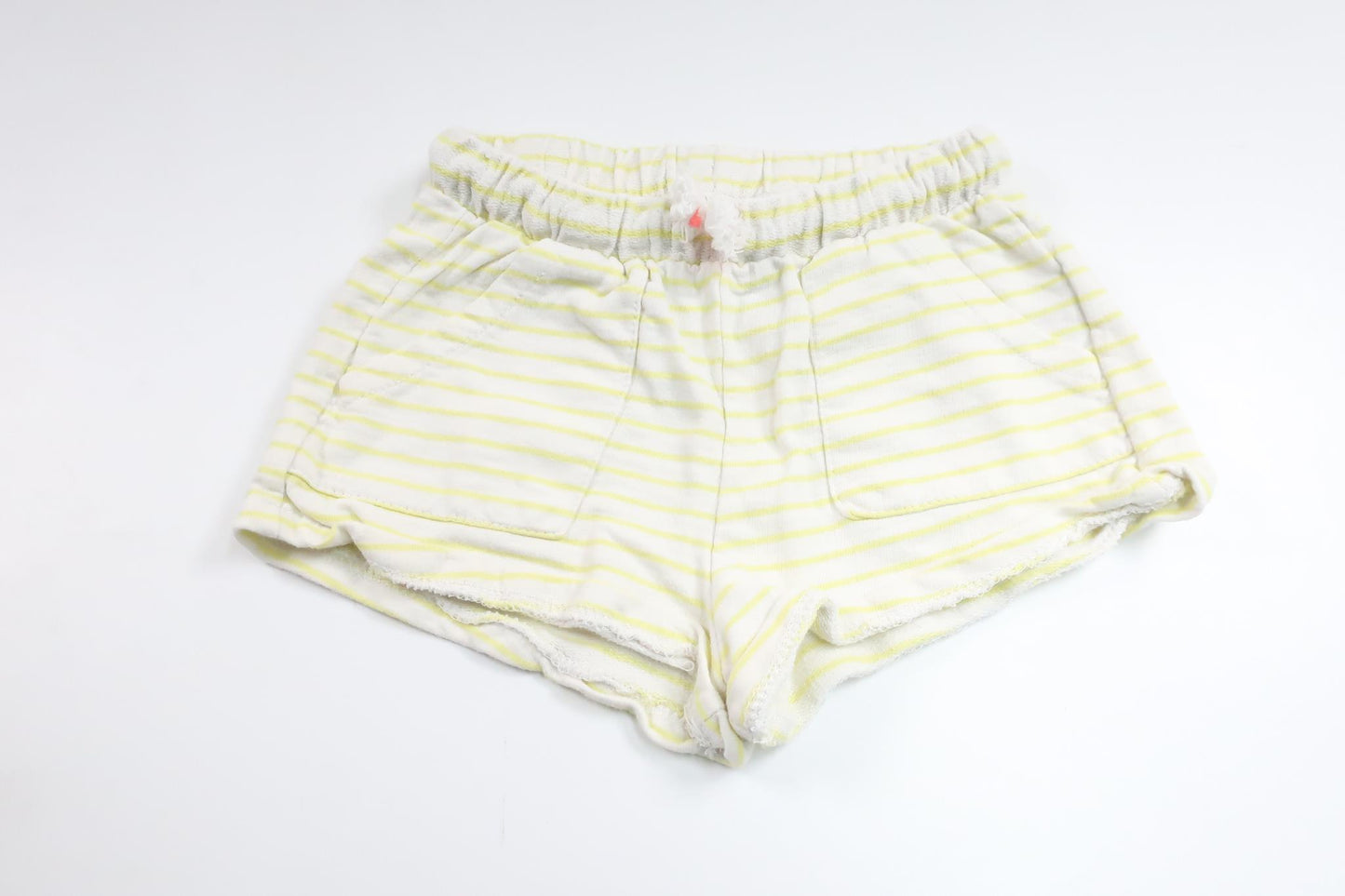 Stribede shorts fra Zara - Størrelse 92 - Off-white
