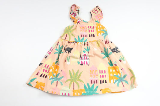 Kjole fra Lindex - Størrelse 92 - Orange