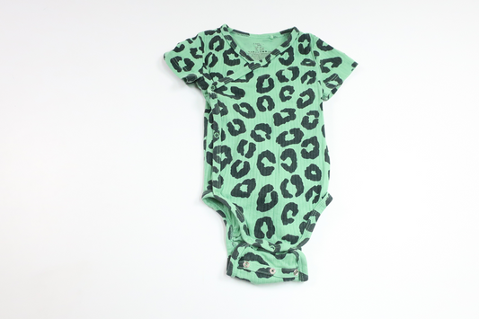 Wrap-body fra Lindex - Størrelse 68 - Grøn