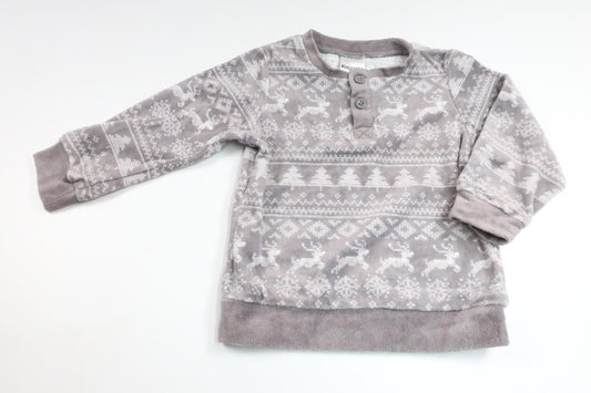 Julesweater fra Kappahl - Størrelse 86/92 - Grå