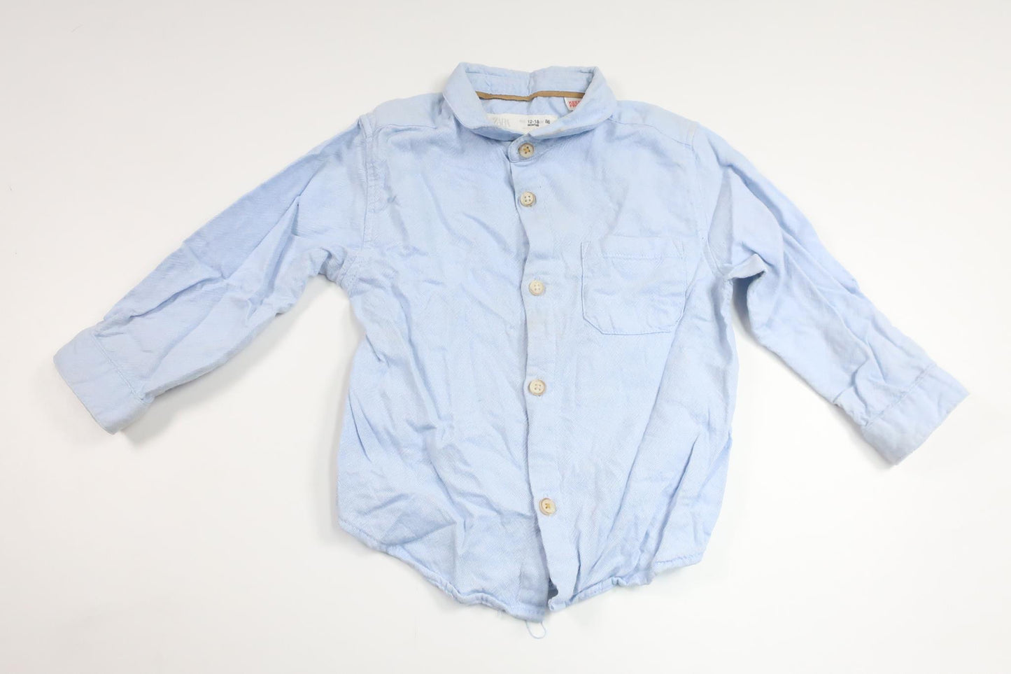 Skjorte fra Zara - Størrelse 86 - Blå