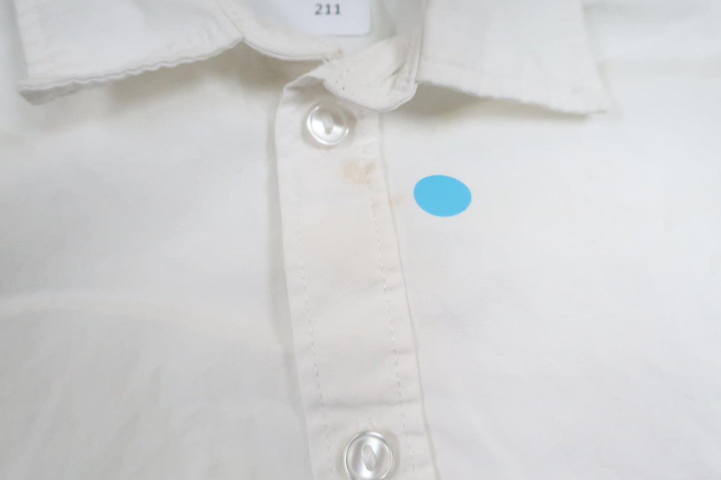 Skjorte fra H&M - Størrelse 98 - Hvid