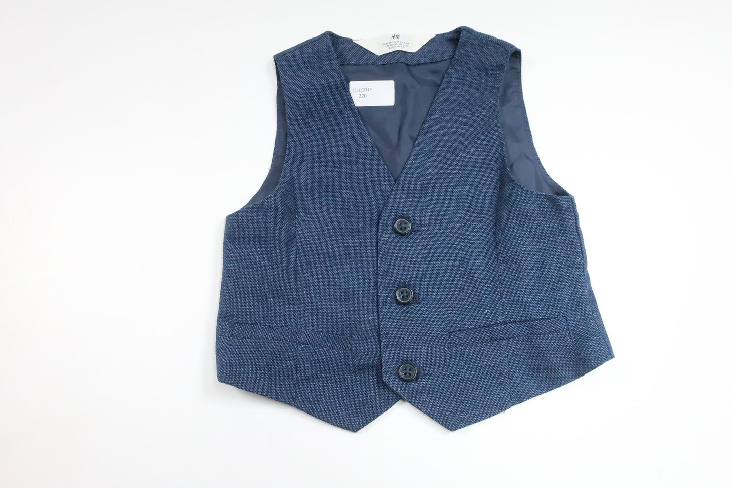 Habitvest fra H&M - Størrelse 98 - Marineblå