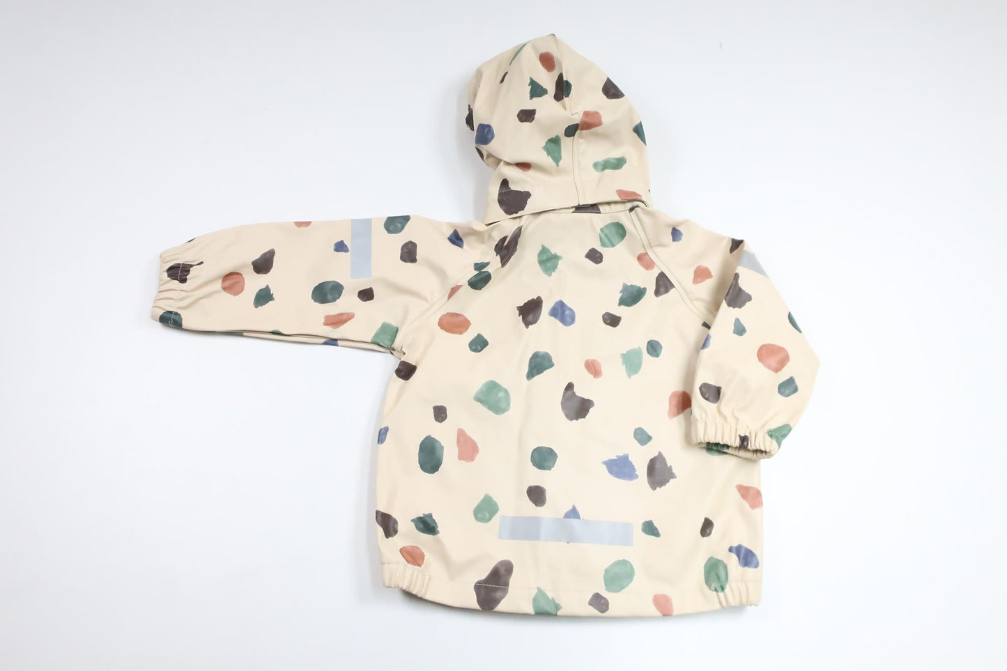 Regnjakke fra H&M - Størrelse 74/80 - Off-white