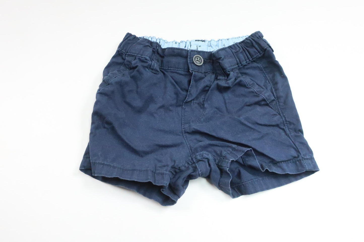 Chinoshorts fra H&M - Størrelse 68 - Marineblå