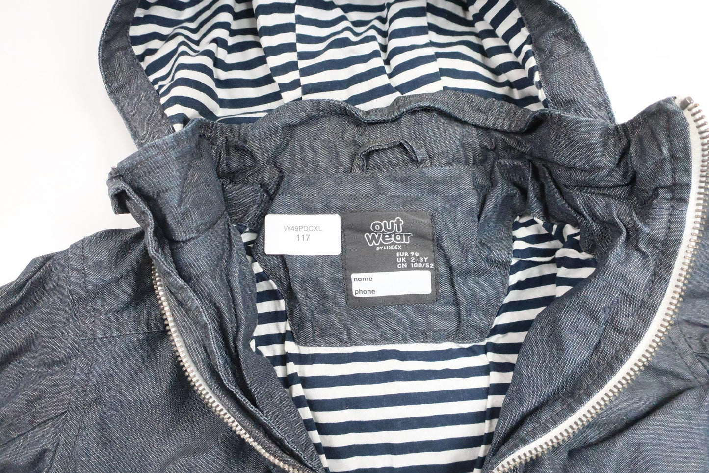 Jakke fra Lindex - Størrelse 98 - Blå