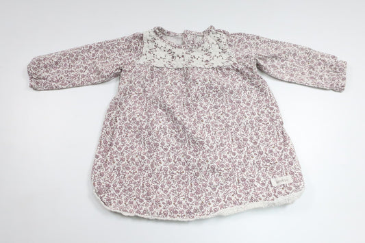 Blomsterkjole fra Newbie - Størrelse 74 - Lilla