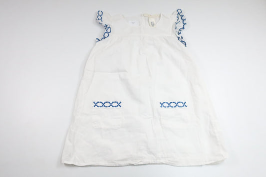 Kjole fra H&M - Størrelse 128 - Hvid