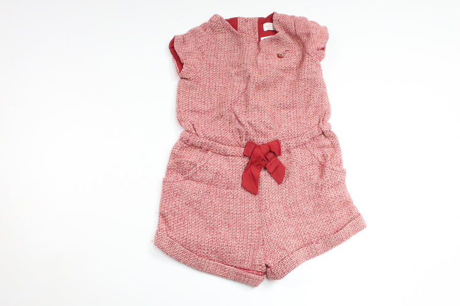 Jumpsuit fra Zara - Størrelse 86 - Bordeauxrød