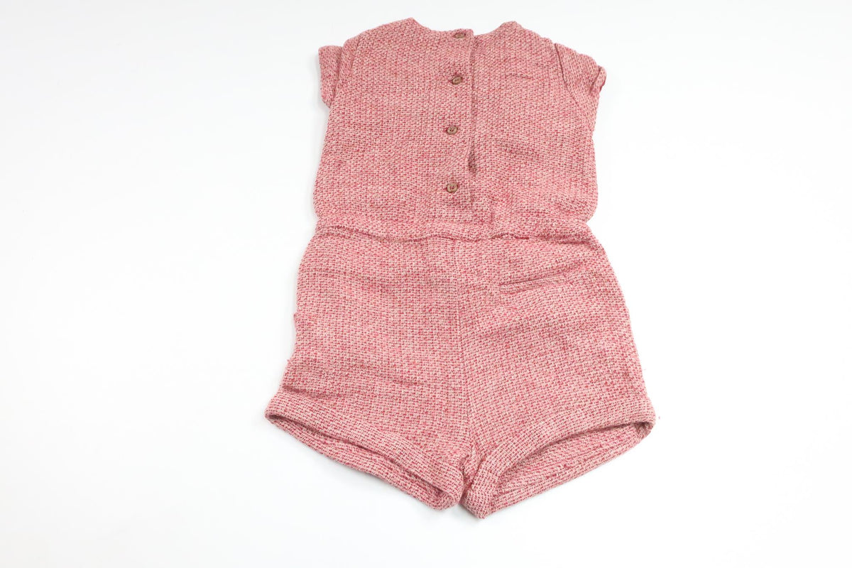 Jumpsuit fra Zara - Størrelse 86 - Bordeauxrød