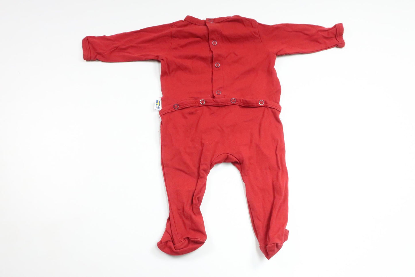 Jumpsuit fra Sverige - Størrelse 70 - Bordeauxrød