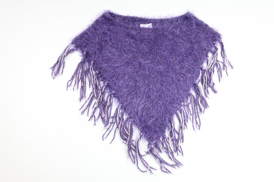 Poncho fra Ukendt - Størrelse One size - Lilla