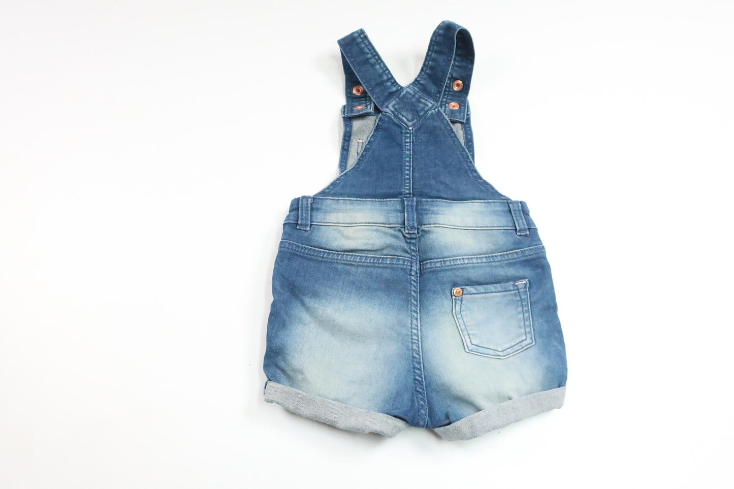 Bibshorts med hjerte fra H&M - Størrelse 68 - Denim