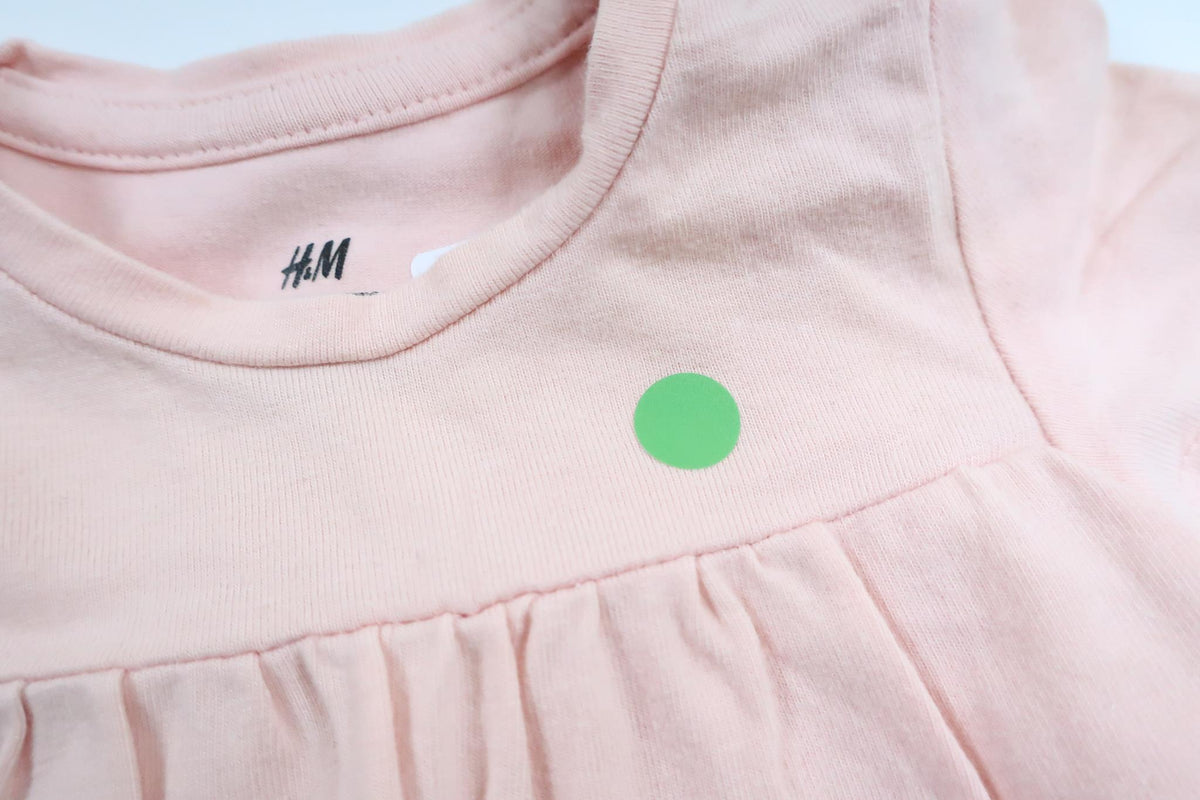 Kjole med indbygget krop fra H&M - Størrelse 62 - Lyserød