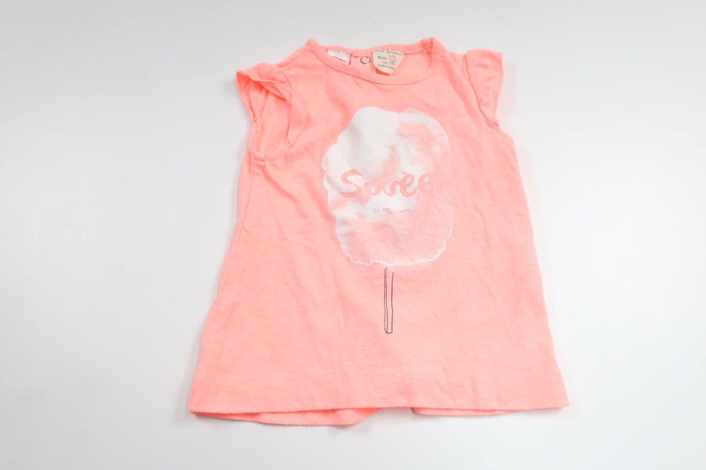 Tanktop fra Zara - Størrelse 68 - Neon