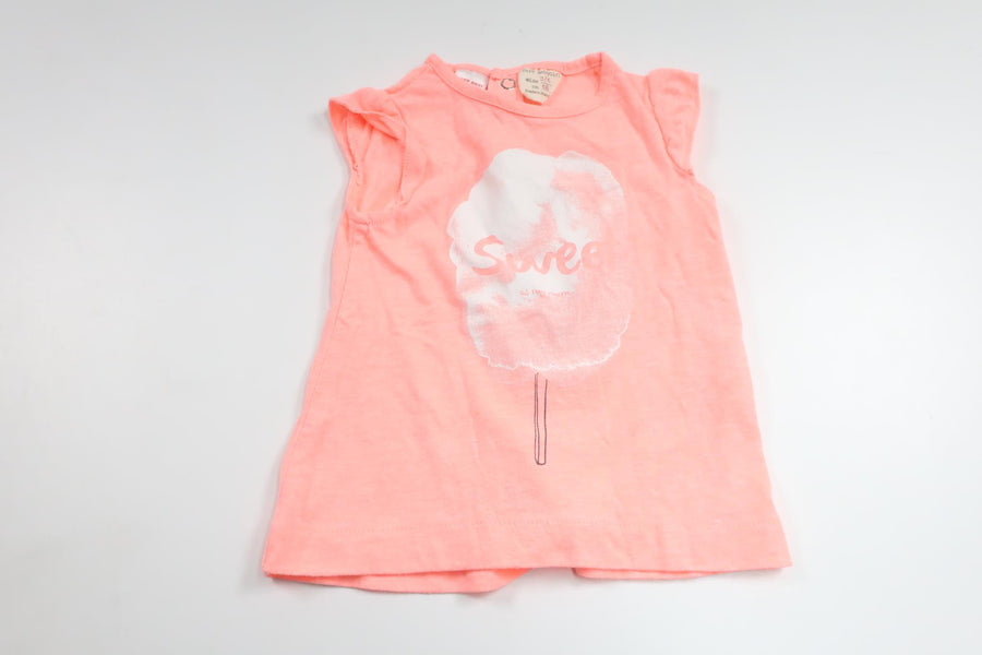 Tanktop fra Zara - Størrelse 68 - Neon