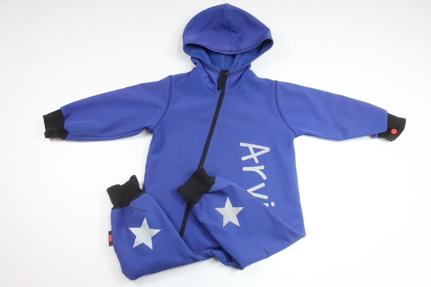 Softshell-overall med navnet Arvid fra iELM - Størrelse 86 - Lilla