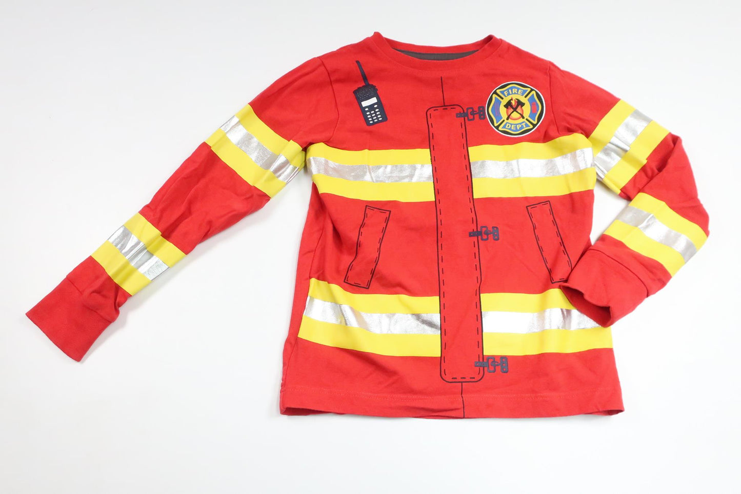 Pyjamastrøje fra ICA I Love Eco - Størrelse 86/92 - Rød