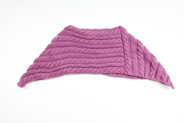 Poncho fra Hemstickat - Størrelse One size - Lilla