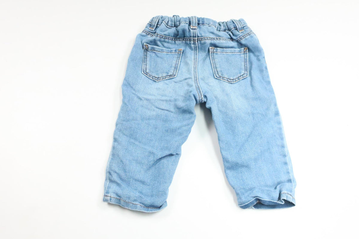 Forede bukser fra H&M - Størrelse 74 - Denim