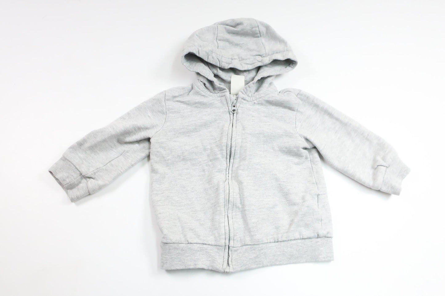 Hættejakke fra H&M - Størrelse 68/74 - Grå