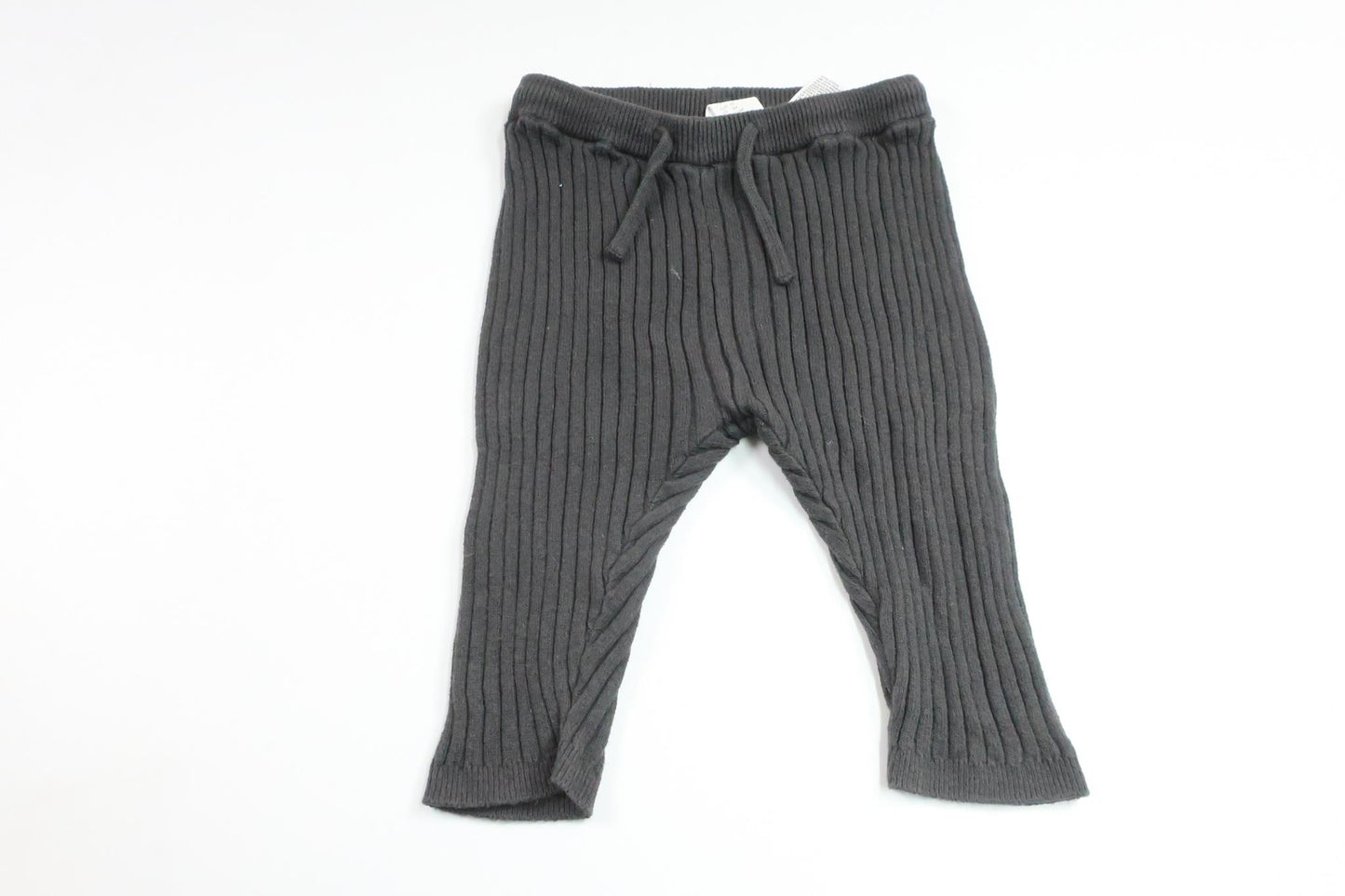Ribbede bukser fra H&M - Størrelse 62 - Grå