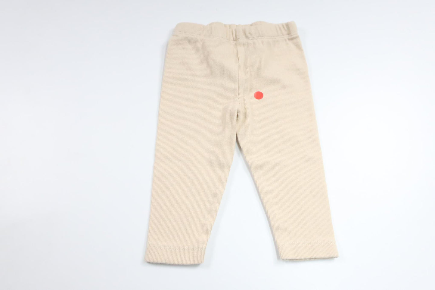 Ribbede bukser fra ICA I Love Eco - Størrelse 68 - Off-white