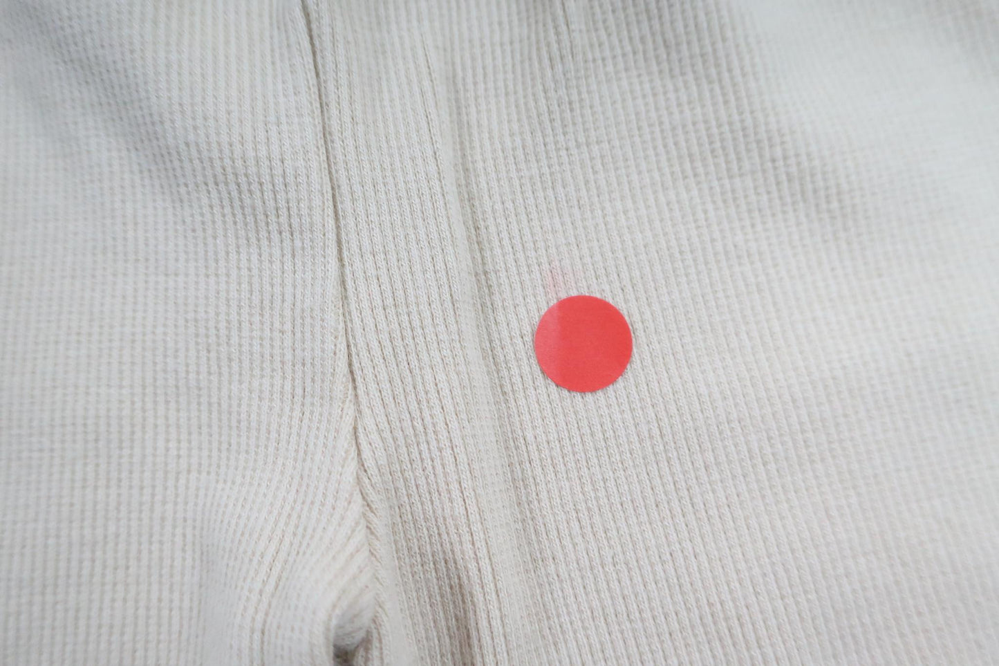Ribbede bukser fra ICA I Love Eco - Størrelse 68 - Off-white