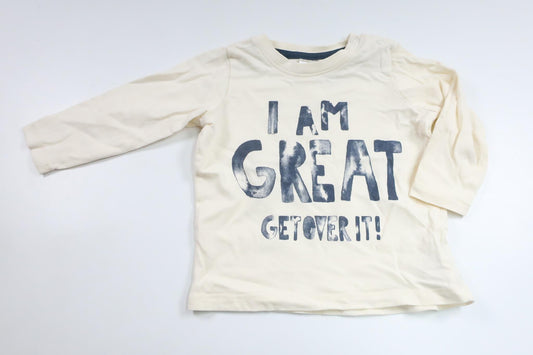 Sweater fra H&M - Størrelse 68 - Off-white