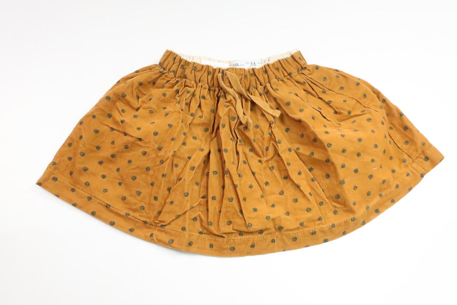 Nederdel fra Zara - Størrelse 104 - Brun