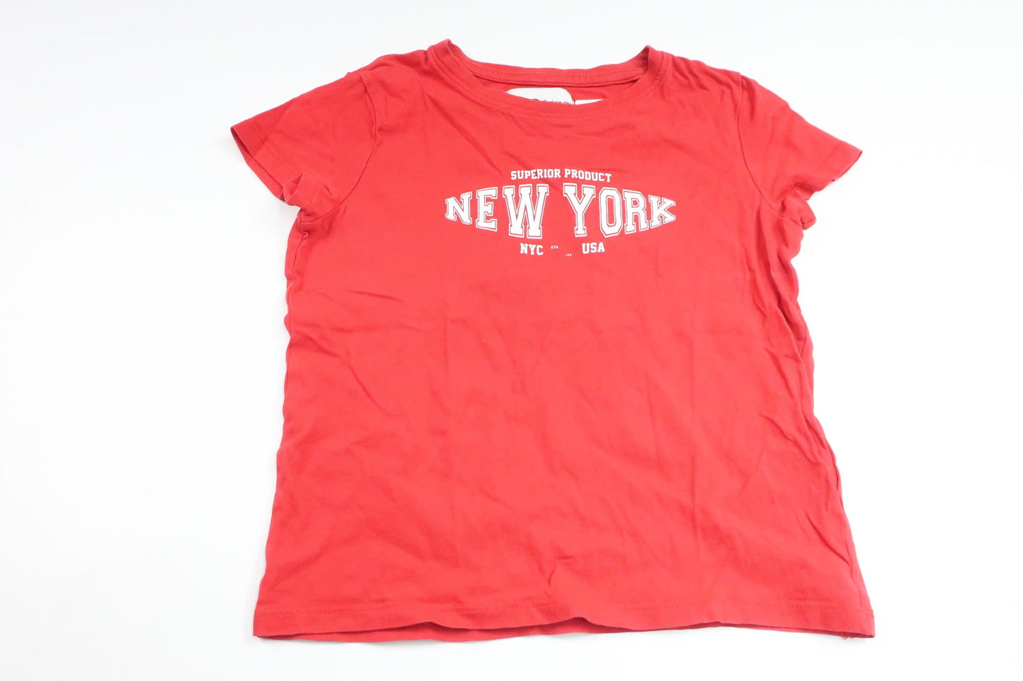 T-shirt fra Denim Day - Størrelse 98/104 - Rød