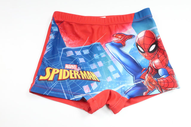 Spiderman Badedragt fra Marvel - Størrelse 92/98 - Rød
