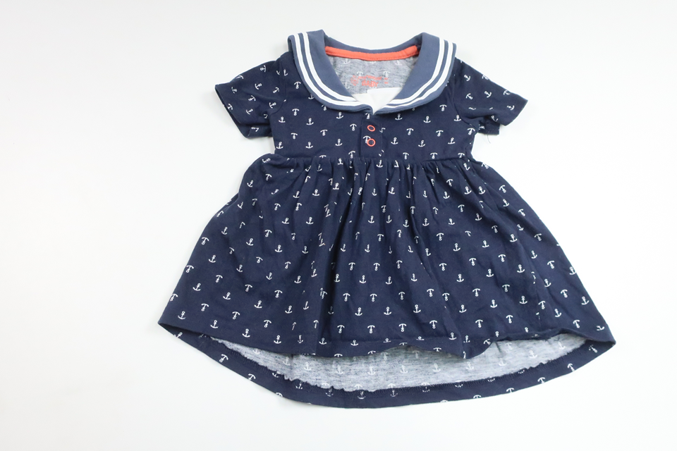 Kjole fra My Wear Baby - Størrelse 68 - Marineblå