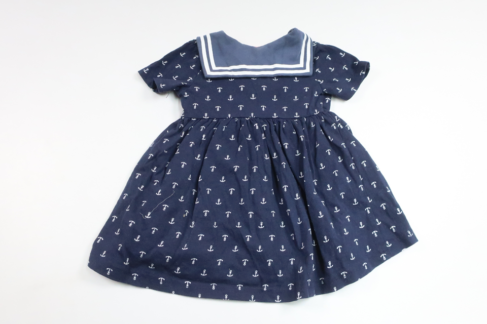 Kjole fra My Wear Baby - Størrelse 68 - Marineblå