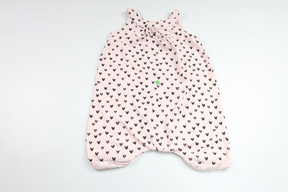 Heldragt fra H&M - Størrelse 68 - Lyserød