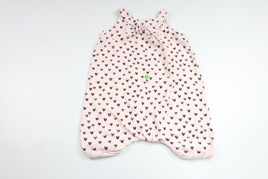 Heldragt fra H&M - Størrelse 68 - Lyserød