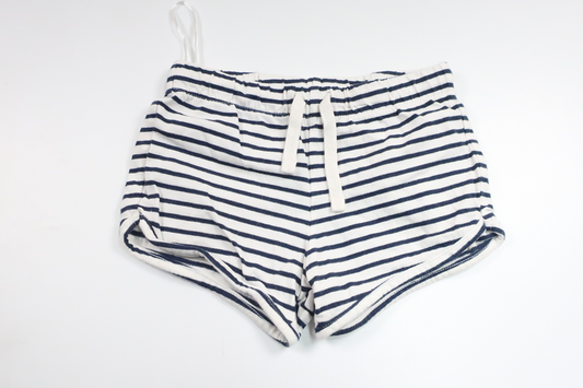 Stribede shorts fra H&M - Størrelse 80 - Hvid