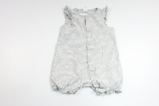 Blomsterjumpsuit fra H&M - Størrelse 62 - Grå