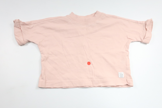 T-shirt fra Lager 157 - Størrelse 90 - Lyserød