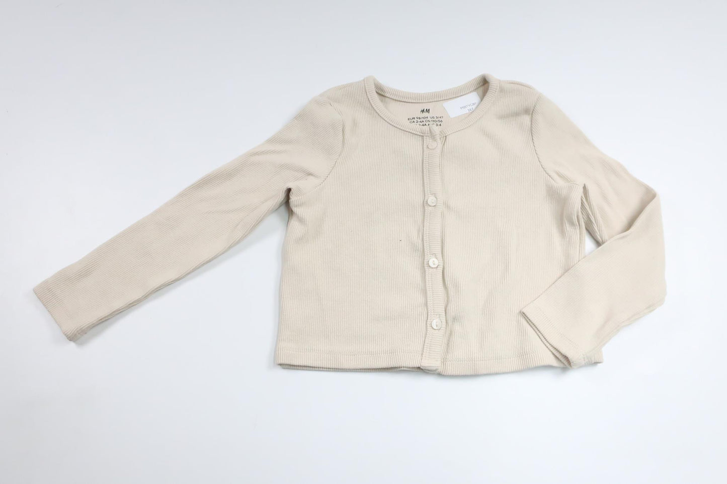 Strikket cardigan fra Kappahl - Størrelse 98/104 - Lilla