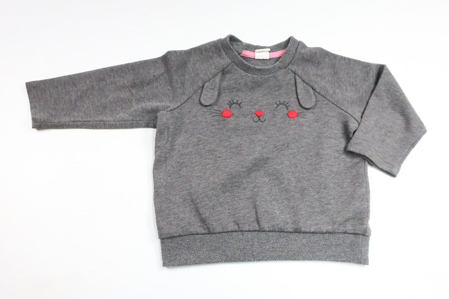 Sweater fra H&M - Størrelse 80 - Grå