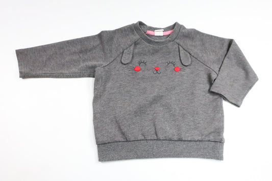 Sweater fra H&M - Størrelse 80 - Grå