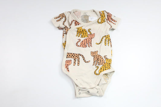 Wrap-body fra Lindex - Størrelse 62 - Off-white