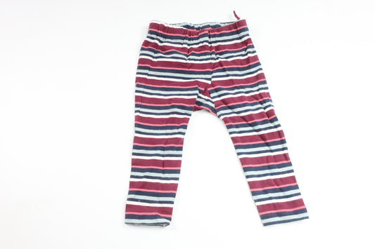 Stribede bukser fra Bamse by Lindex - Størrelse 62 - Multifarvet