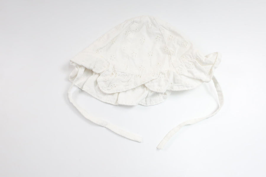 Solhat fra Ukendt - Størrelse 50/56 - Hvid