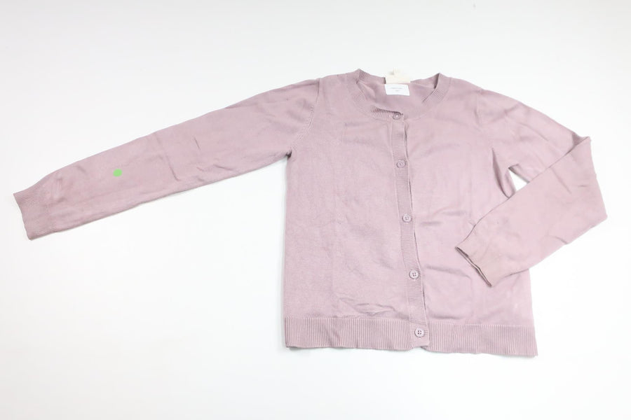 Strikket cardigan fra PompdeLux - Størrelse 122/128 - Lilla