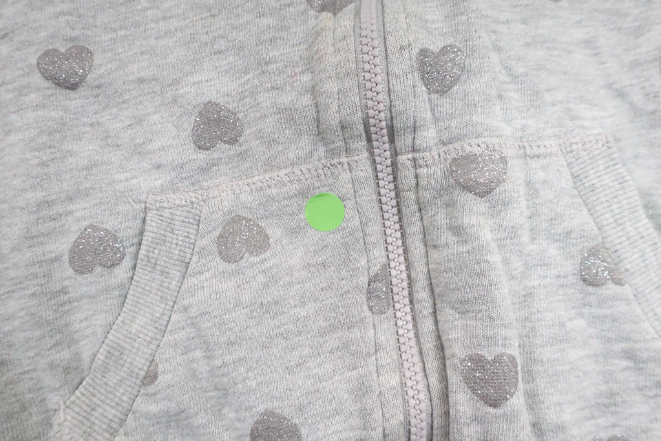 Hættejakke fra Sweetheart - Størrelse 98/104 - Grå