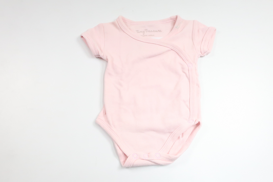Wrap-body fra Tiny Treasure - Størrelse 56 - Lyserød