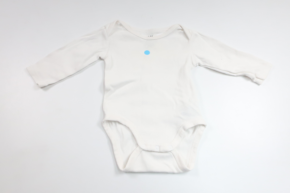 Bodysuit fra H&M - Størrelse 62 - Hvid
